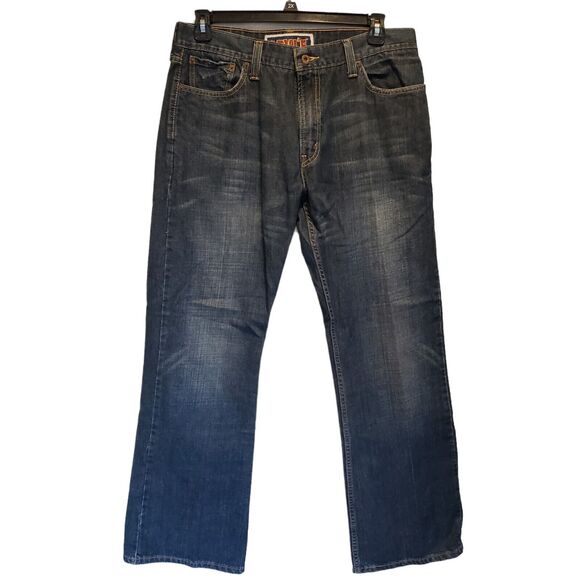 Vintage LEVIS Jeans Low Boot Cut 527 W36 L32 - Picture 9 of 9